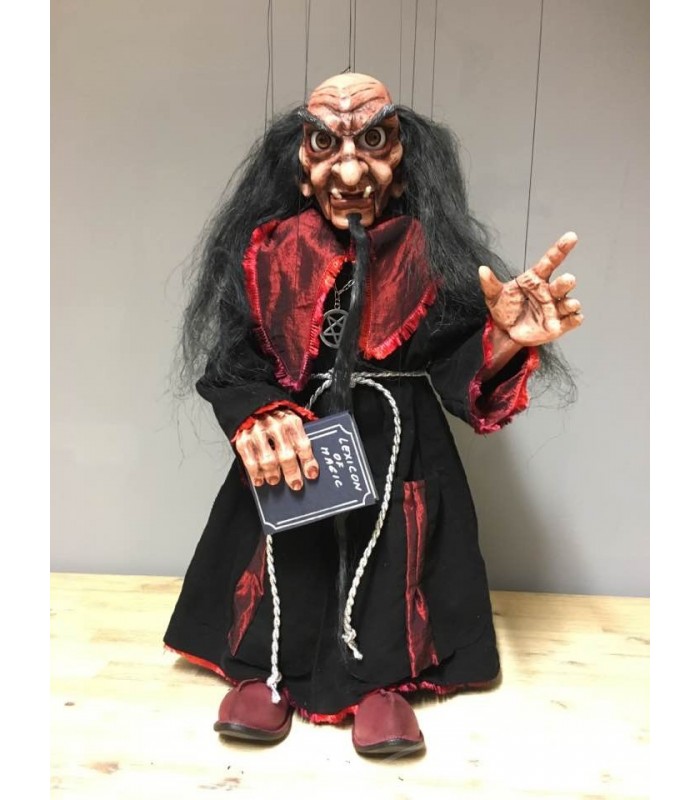 Marioneta De Brujo Con Movimiento De Boca