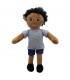 MENINO MORENO 15 CM