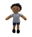 BOY DARK SKIN TONE 12cm