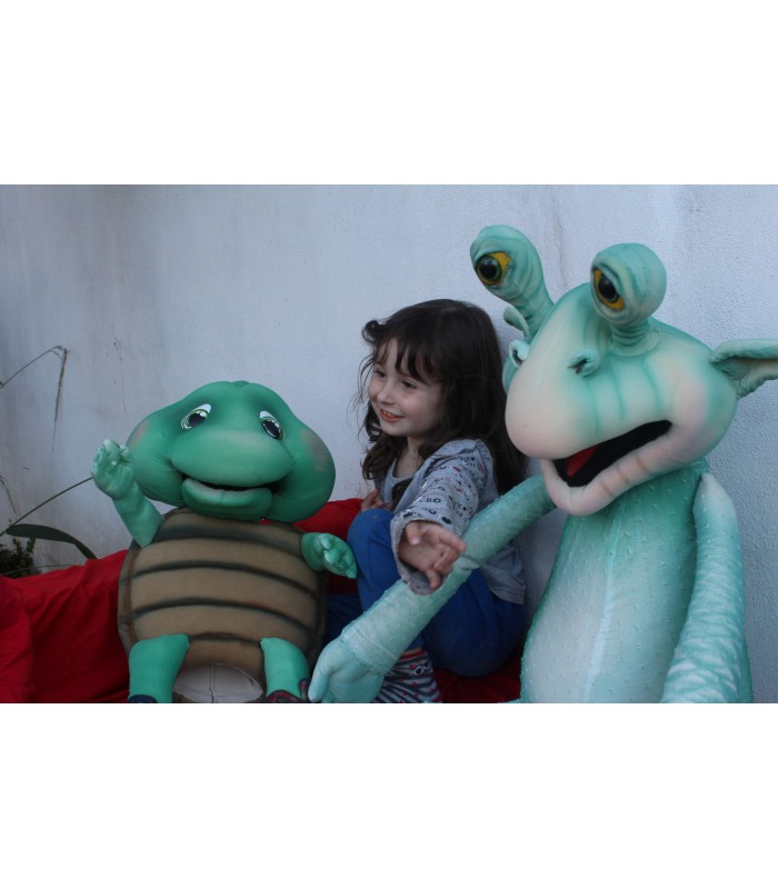ALIEN Y TORTUGA
