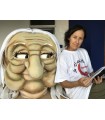 CABEÇA COM MOVIMENTO DOS OLHOS