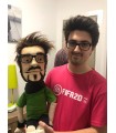 RÉPLICA EM MARIONETA DE 60 cm
