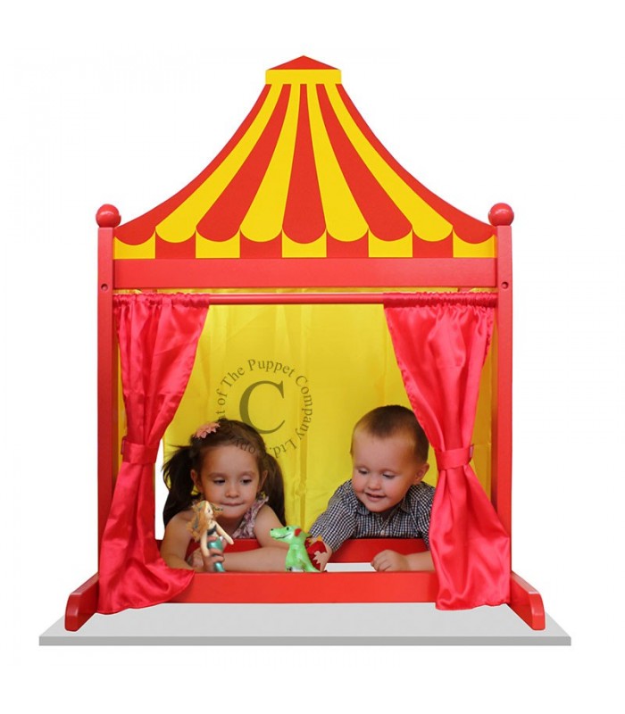 Teatrillo Grande 3 en 1 150/90cm ROJO