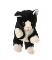 PEQUENO GATO PRETO E BRANCO 33 cm