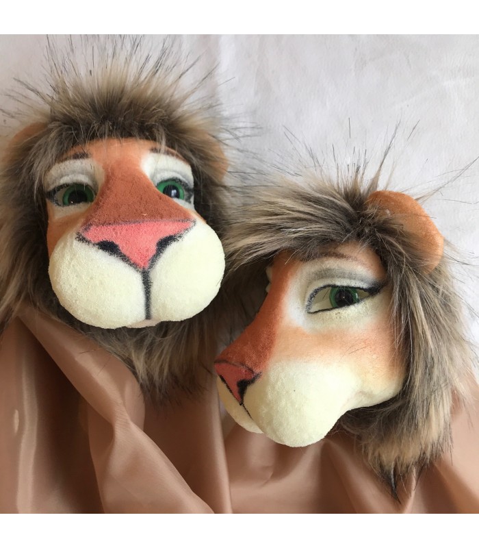 LION PUPPET 12cm