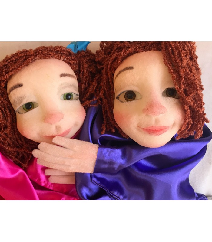 BIG GIRL PUPPET 20cm