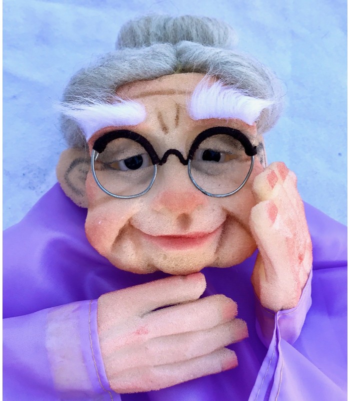 BIG GRANDMOTHER PUPPET 20cm
