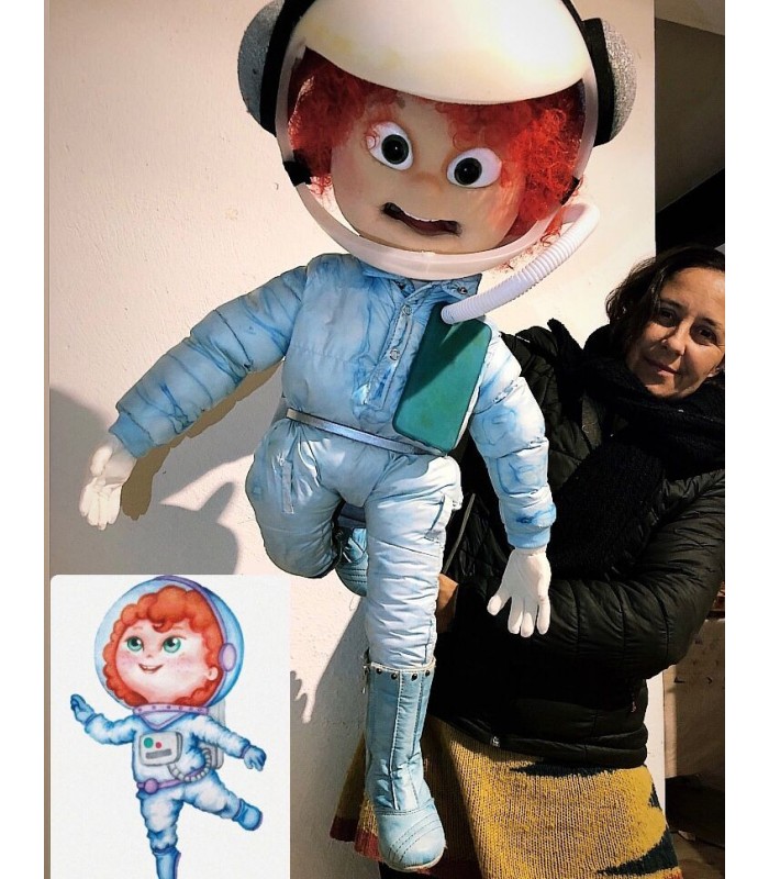 RAGAZZA ASTRONAUTA 70cm