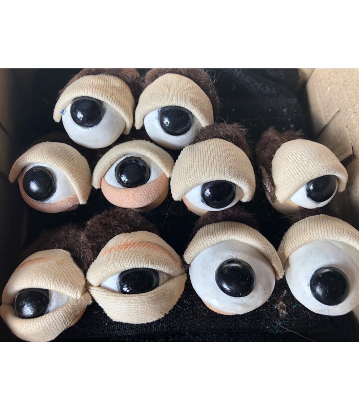MENINO COM EMOÇÕES E OLHOS INTERCAMBIÁVEIS