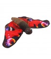 RED BUTTERFLY 10CM