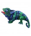 CAMALEÃO AZUL-VERDE 45 cm
