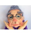 BIG GRANDMOTHER PUPPET 20cm