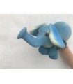 ELEFANTE AZUL 25cm