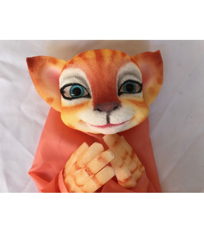 ORANGE CAT 12cm