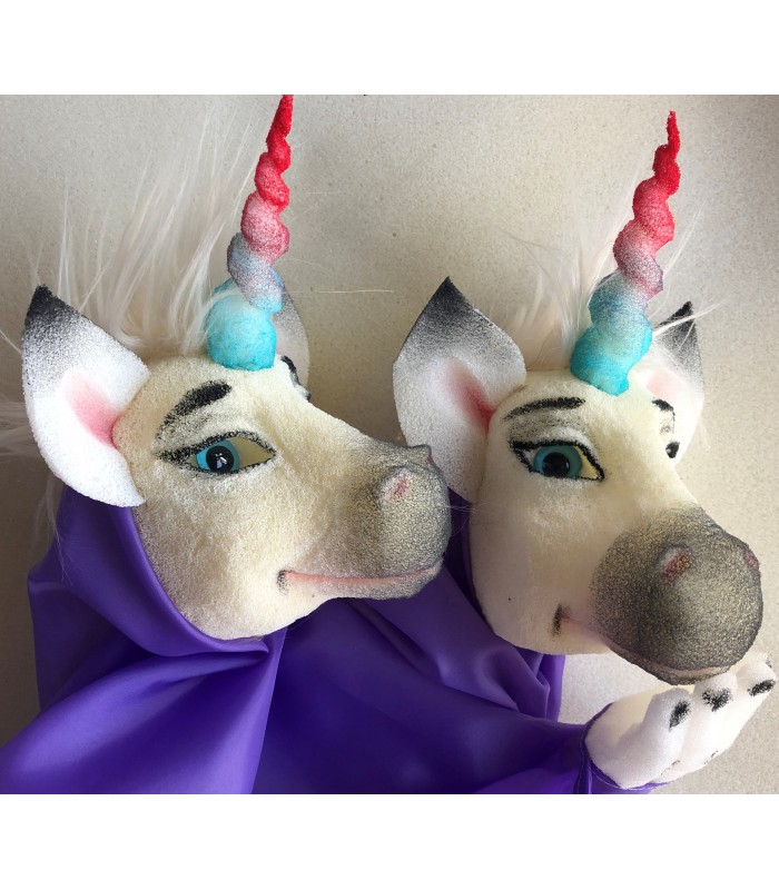 UNICORN PUPPET 12cm