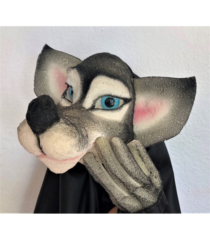 WOLF PUPPET 12cm