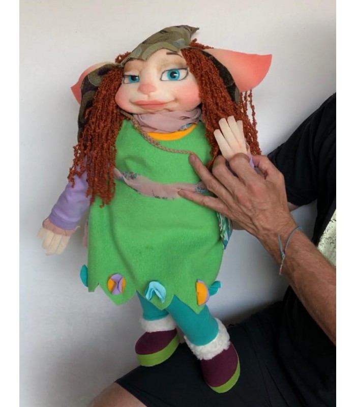 MARIONETTA GOBLIN A CORPO INTERO CON GESTO