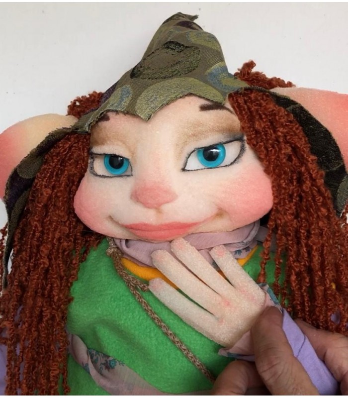 MARIONETTA GOBLIN A CORPO INTERO CON GESTO