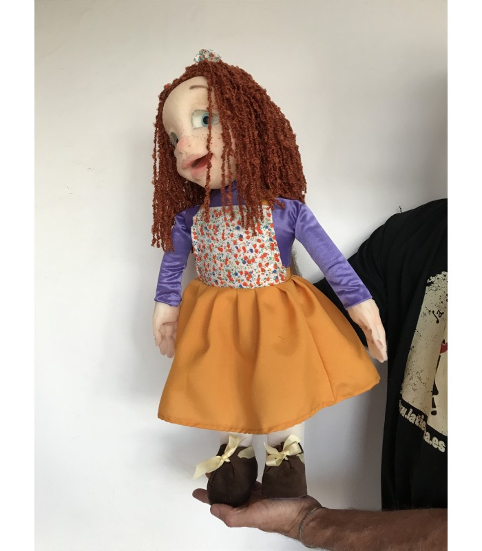 GIRL FULL BODY GESTURAL PUPPET