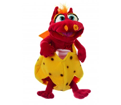 DRAGÃO VERMELHO NO SEU OVO 36 cm